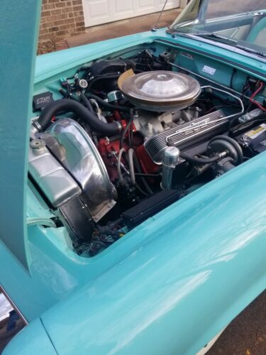 1955 Ford Thunderbird Convertible Blue RWD Automatic image 8