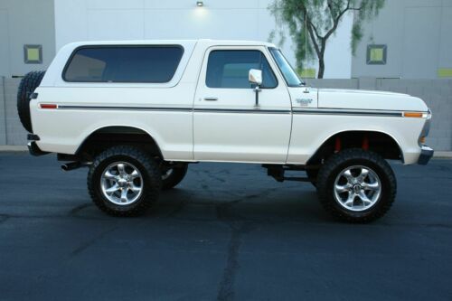 1979 FordBronco 4x4, White with 108207 Miles available now! image 1
