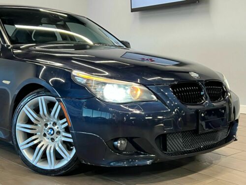 BMW 5 Series Monaco Blue Metallic with 86,508 Miles, for sale! image 3