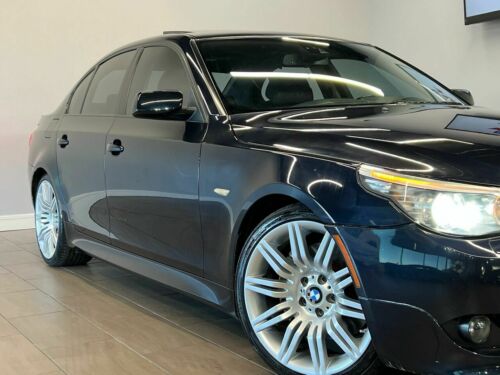 BMW 5 Series Monaco Blue Metallic with 86,508 Miles, for sale! image 4