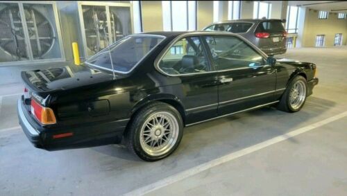 1989 BMW 635CSi Black Coupe Automatic image 4