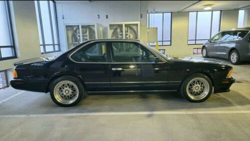 1989 BMW 635CSi Black Coupe Automatic image 7