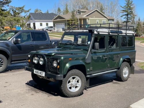 1993 Land Rover Defender 110 SUV Green 4WD Manual CSW image 1