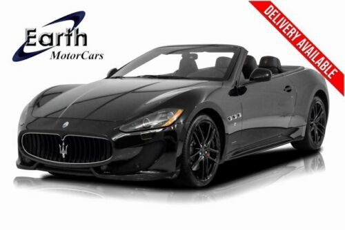2016 Maserati GranTurismo Sport 26750 Miles Nero 2D Convertible Premium Unleaded