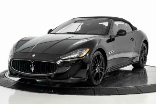 2016 Maserati GranTurismo Sport 26750 Miles Nero 2D Convertible Premium Unleaded image 2