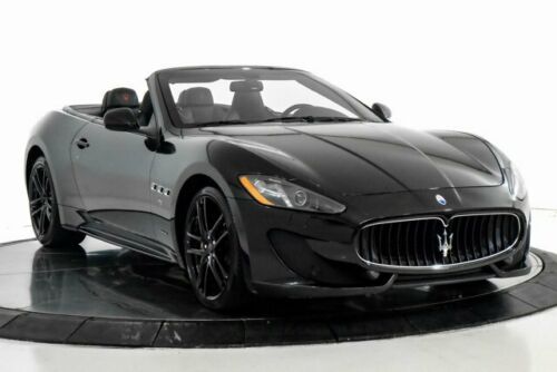 2016 Maserati GranTurismo Sport 26750 Miles Nero 2D Convertible Premium Unleaded image 5