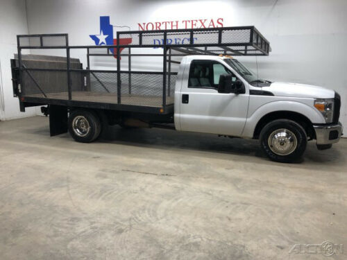 2014 Dually Stake Bed Tommy Gate Flat Bed Utility Bed L Used 6.2L V8 16V image 4