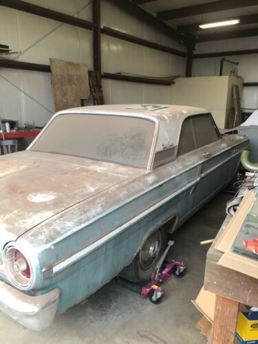 1964 ford fairlane 500 k code sport coupe barn find Hipo 289 image 2