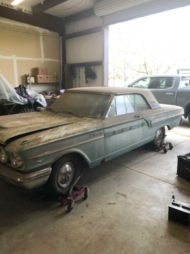 1964 ford fairlane 500 k code sport coupe barn find Hipo 289 image 8