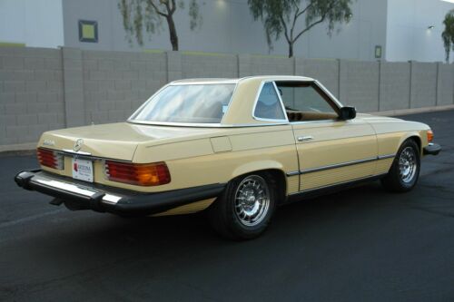 1978 Mercedes450SL, Yellow with 138653 Miles available now! image 2