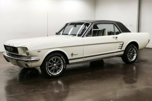 1966 Ford Mustang5881 Miles White Coupe 289ci Ford V8 Automatic image 2
