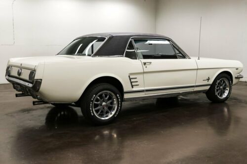 1966 Ford Mustang5881 Miles White Coupe 289ci Ford V8 Automatic image 6