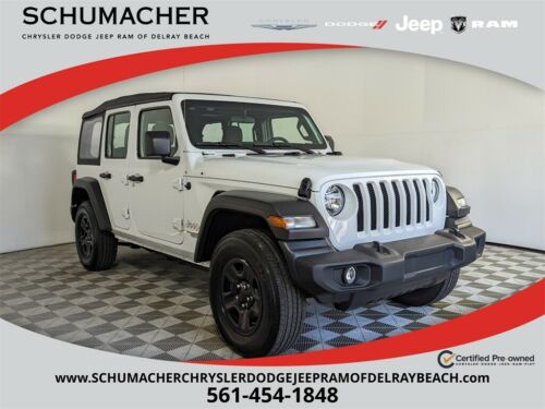 2021 Wrangler Unlimited Sport Bright White Clearcoat