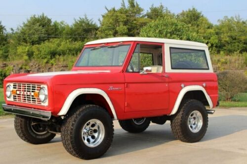 1969  Bronco Custom - Frame Up restoration 11111 Miles Rangoon Red SUVAuto