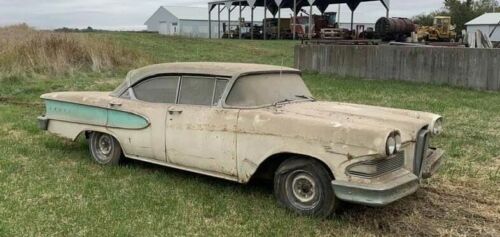 1958  Pacer MOVIE CAR USED CARS Kurt Russel Jack Warden BARN FIND FORD
