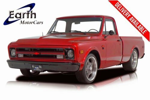 1968  C 10 LS Pro Touring - AC 111 Miles Pearl Red TruckAutomatic