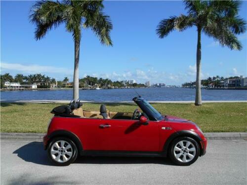 2005  COOPER S CONVERTIBLE 6SPD 1OWNER CLEAN CARFAX LOW 79K MILES NON SMOKER
