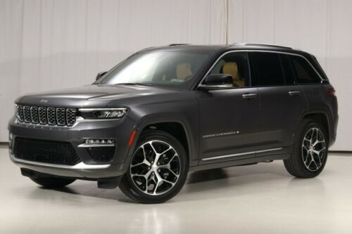 2022 Jeep Grand Cherokee 4WD Summit Reserve 311 Miles Baltic Gray Metallic Clear image 4