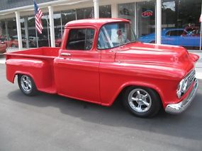 1956 Chevy 3100 Side Step with a great 454 Chevy Large Block