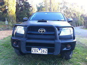 2008 Toyota Hilux SR Dual Cab MATT BLACK WRAP Diesel - 9 months reg - 163,000km image 1