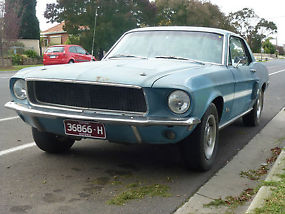 1968 MUSTANG REAL CALIFORNIA SPECIAL 302 4V J CODE WITH MARTI REPORT MATCHING #