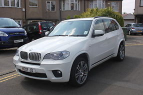 BMW X5 3.0 XDRIVE40D M SPORT (White, 2011) image 5