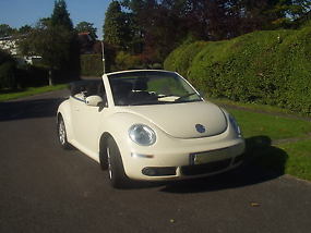 2006  Beetle Cabriolet 2.0power hood. air-cond. outstanding in Ivory