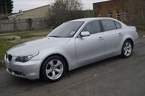 2005 BMW 525D SE AUTO SILVER SPARES OR REPAIRED