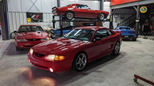 1997 Ford Mustang SVT Cobra Base 2dr Fastback 36000 Miles Red Coupe 4.6L V8 Manu image 2