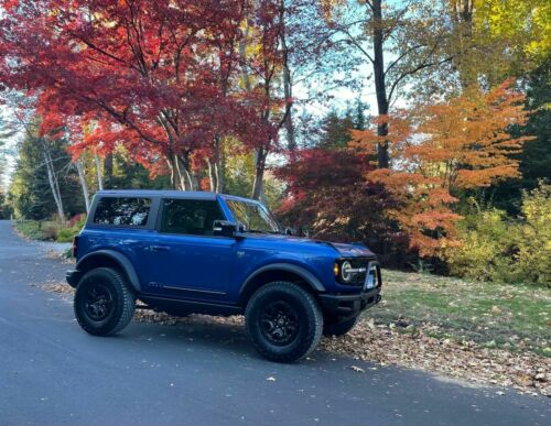 2021 Ford Bronco SUV Blue 4WD Automatic FIRST EDITION