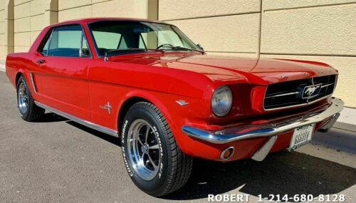 1965 Ford Mustang Original “C” code 289 V8 4.8L 56700 Miles Red Coupe V8 4.8L Au image 1