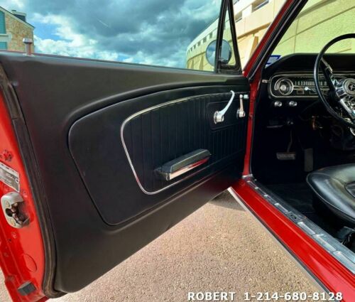 1965 Ford Mustang Original “C” code 289 V8 4.8L 56700 Miles Red Coupe V8 4.8L Au image 8
