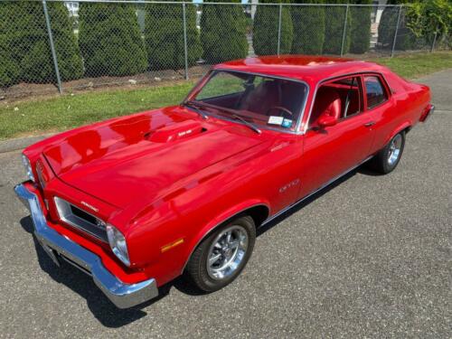 1974  GTO RED 350 4/SP MATCHING # RARE ONLY 2487 MADE