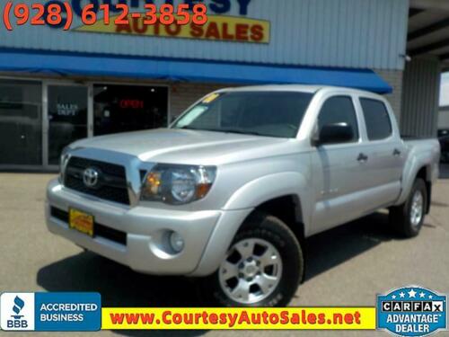 2011  Tacoma 4WD Double Cab V6 AT TRD Off Road (Natl) 69683 Miles Silver T