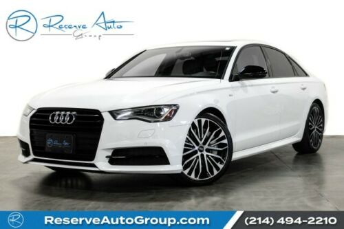 2018  A6, Glacier White Metallic with 18845 Miles available now!