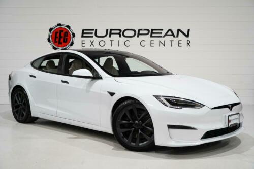 2021  Model S, Pearl Whitewith 413 Miles available now!