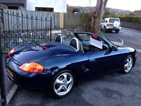 PORSCHE BOXSTER MANUAL CONVERTIBLE stunning throughout New Mot stacks of history image 2