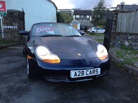 PORSCHE BOXSTER MANUAL CONVERTIBLE stunning throughout New Mot stacks of history image 3