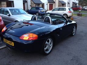 PORSCHE BOXSTER MANUAL CONVERTIBLE stunning throughout New Mot stacks of history image 6