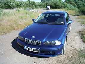 2001 BMW 318CI COUPE M SPORT ALLOYS SE BLUE LONG MOT AND TAX E46 M TEC  image 2