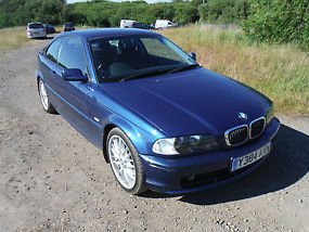 2001 BMW 318CI COUPE M SPORT ALLOYS SE BLUE LONG MOT AND TAX E46 M TEC  image 3