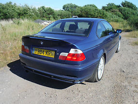 2001 BMW 318CI COUPE M SPORT ALLOYS SE BLUE LONG MOT AND TAX E46 M TEC  image 4