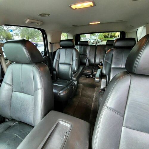 2010 Chevrolet Tahoe + 3rd Row Loaded Leather Interior SUV White RWD image 8