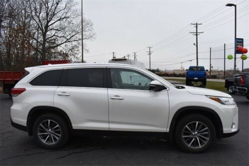 2019 Toyota Highlander Limited 28308 Miles Blizzard Pearl 4D Sport Utility 3.5L image 1