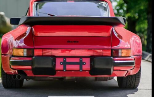 1987 Porsche 911 Coupe Red RWD Manual 911 turbo image 3