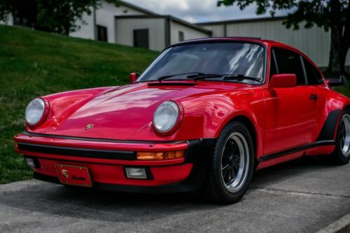 1987 Porsche 911 Coupe Red RWD Manual 911 turbo image 8