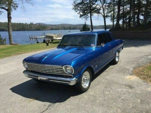 1964  Nova Coupe Blue RWD Automatic