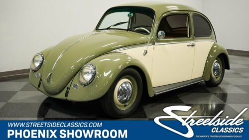 CC Standard Classic Vintage Collector Bug VW Green Tan Restored