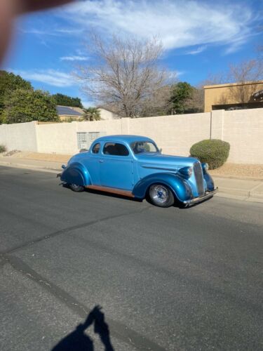 1937  DeLuxe Coupe Blue RWD Automatic