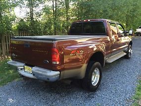 2005 FORD F-350 4X4 CREW CAB DUALLY KING RANCH DIESEL PICKUP TRUCK image 8